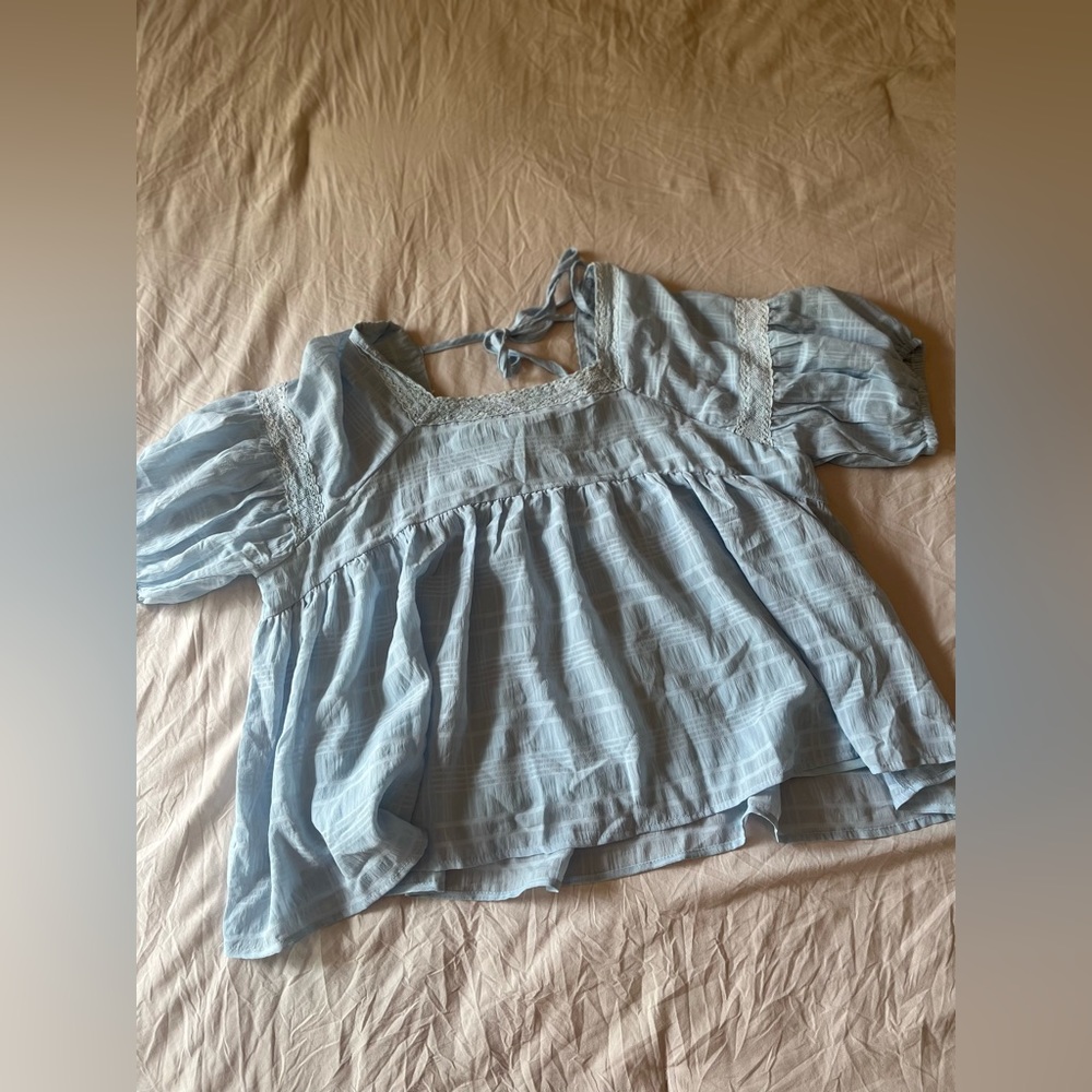 Flowy baby doll style top